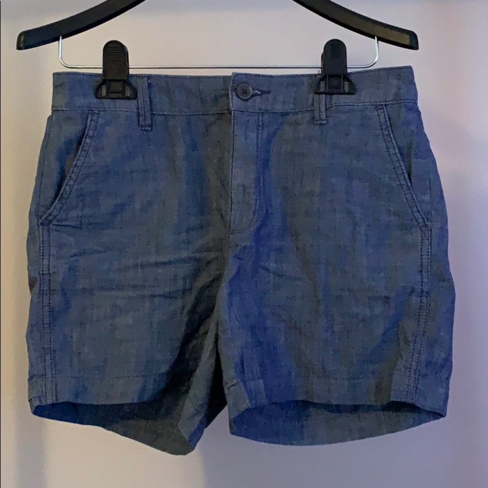 Chambray Shorts